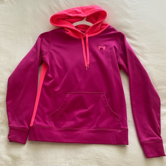 Under Armour Two Toned Pullover Hoodie - Picture 1 of 4